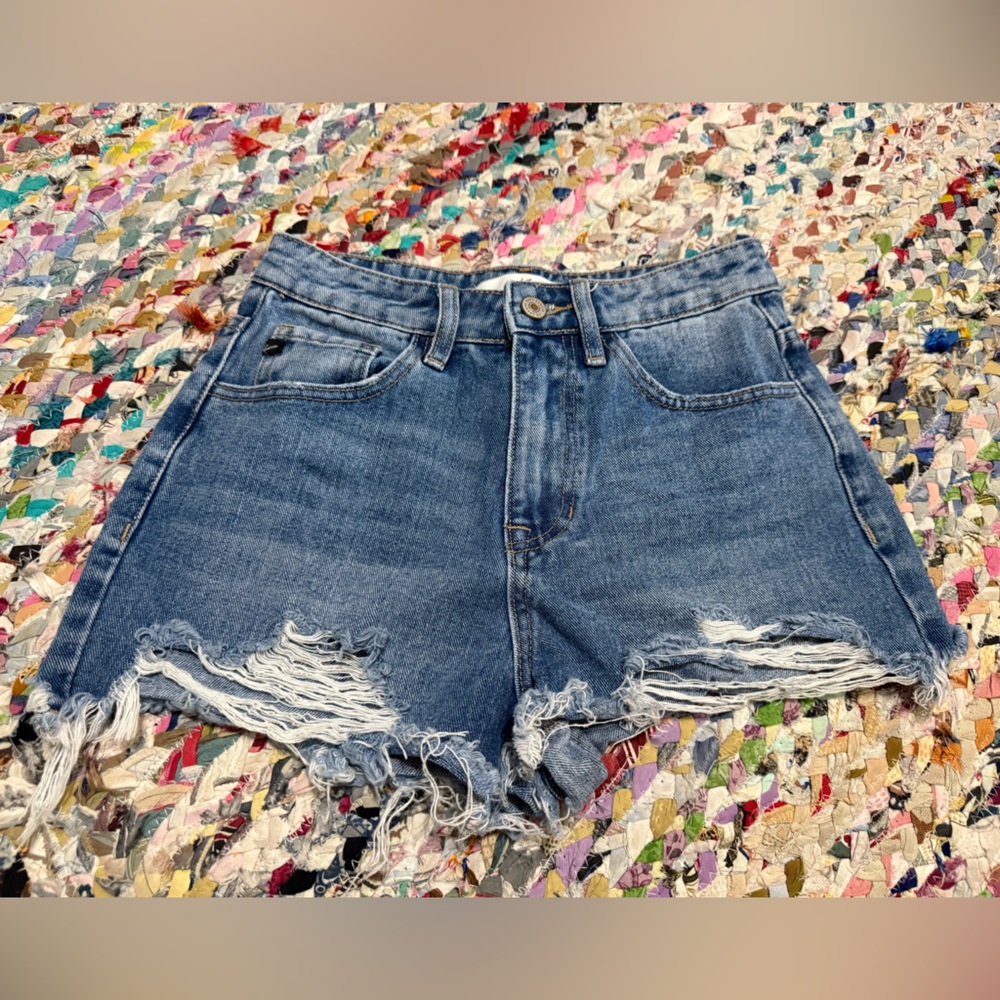 Kancan denim shorts